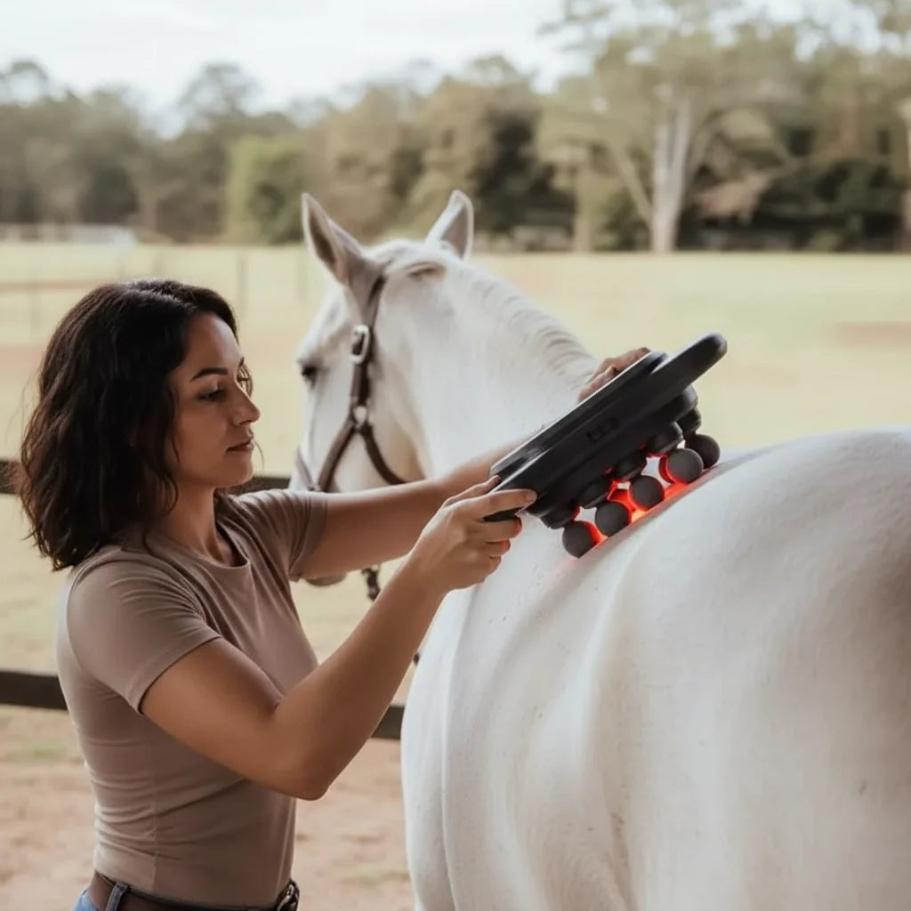 EquiThera Pro – 8-huvuds rödljus massage