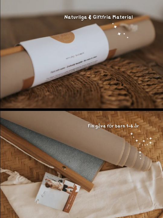 Magisk målarduk + Penselset: Måla med bara vatten!