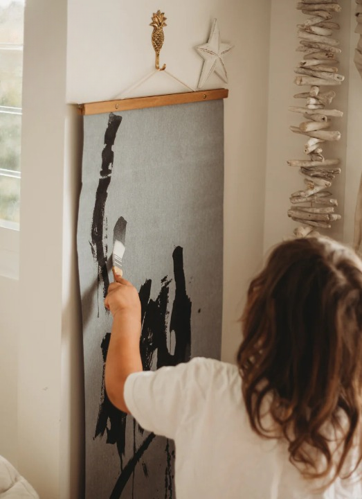 Magisk målarduk + Penselset: Måla med bara vatten!