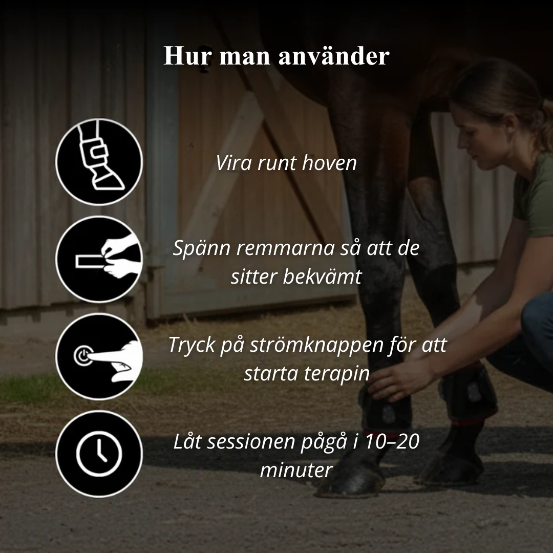 EquiThera K1 Boots - Rödljusterapi