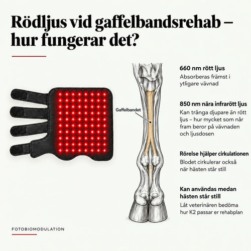 EquiThera K2 — Så senan får rätt stöd att läka på djupet