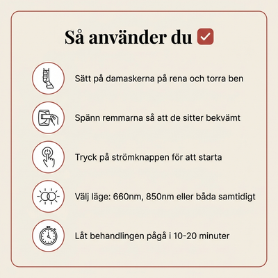 EquiThera K2 — Daglig Rödljusdamask För Morgonstela Veteraner
