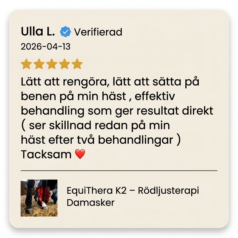 5.  Du ser en skillnad redan första dagarna